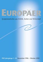 Der Europäer – CD der ersten vierzehn Jahrgänge