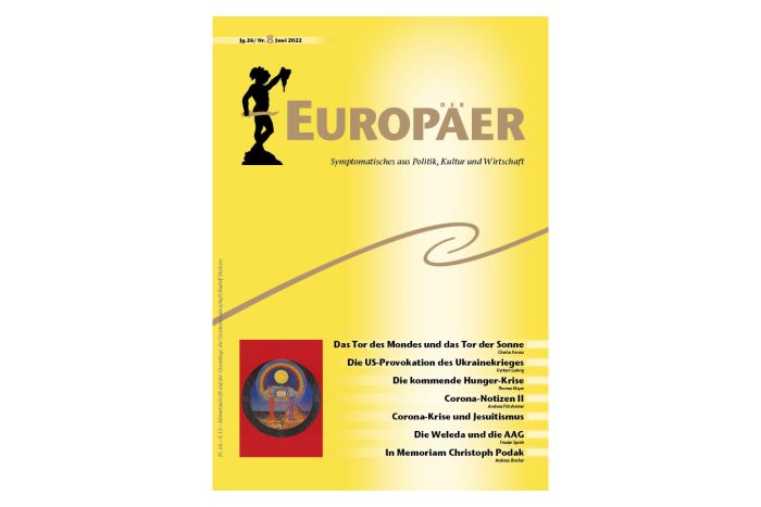 Europäer Juni 2022 (Jg 26 / Nr. 8)