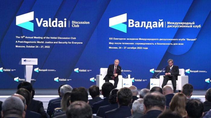 «Wer Wind sät, wird Sturm ernten» – Putins  jüngste Waldai-Rede (Auszüge)