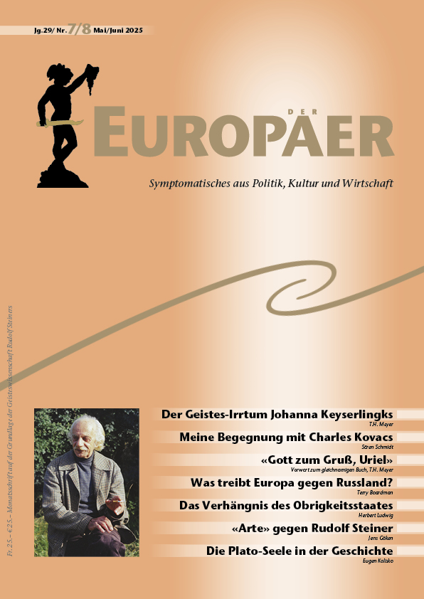 Europäer Mai/Juni 2025 (Jg 29 / Nr. 7/8)